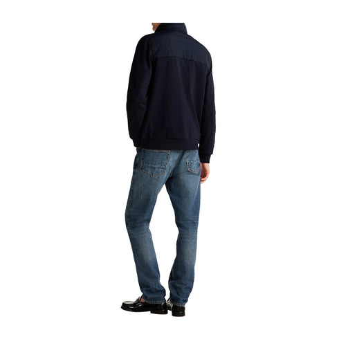 Tommy Hilfiger Felpa con zip Felpa Uomo Mix Media Stand M - Francavilla Moda